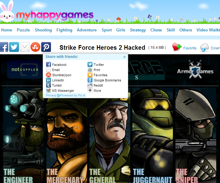 unblocked hacked games strike force heroes 2